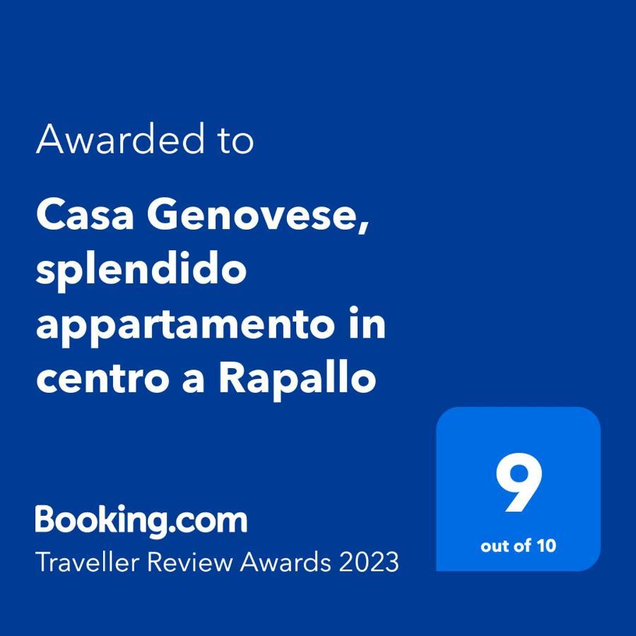 Casa Genovese, Splendido Appartamento In Centro A Rapallo Exterior foto